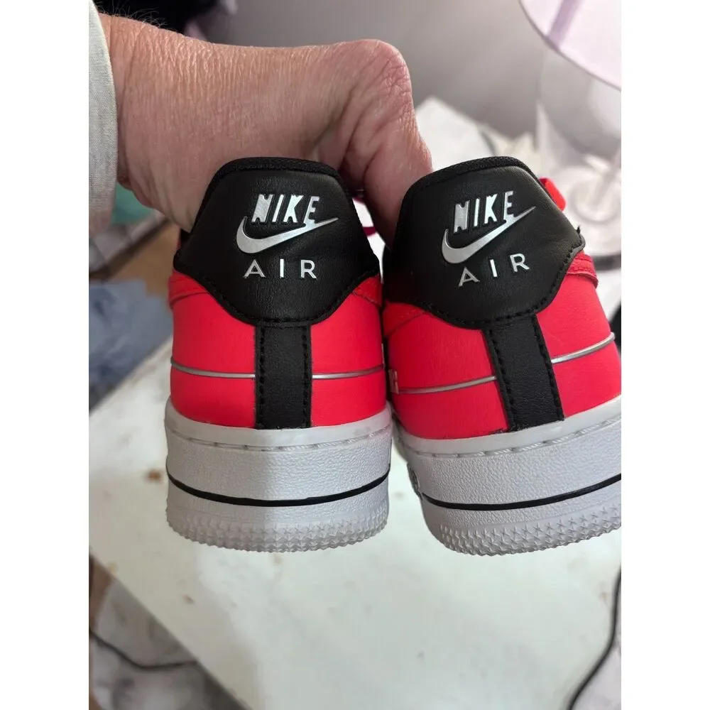 Nike Air Force 1 GS Bright Crimson CJ4092-600 Youth 5.5Y Women's 7 Shoes